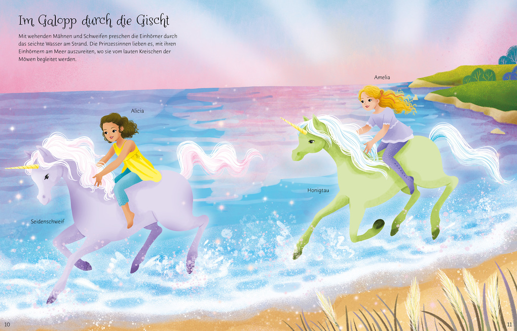 Weitere Ansicht: Mein Anziehpuppen-Stickerbuch: Prinzessinnen im Einhornland | Fiona Watt