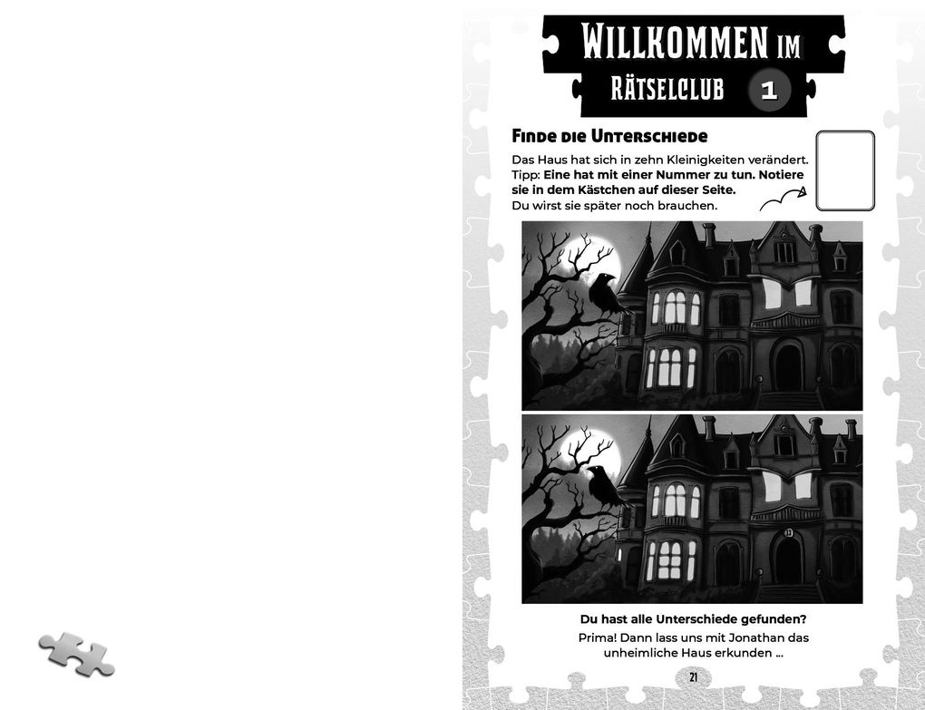 Weitere Ansicht: Jonathan Riddle und das geheimnisvolle Rätselhaus | Heiko Wolz