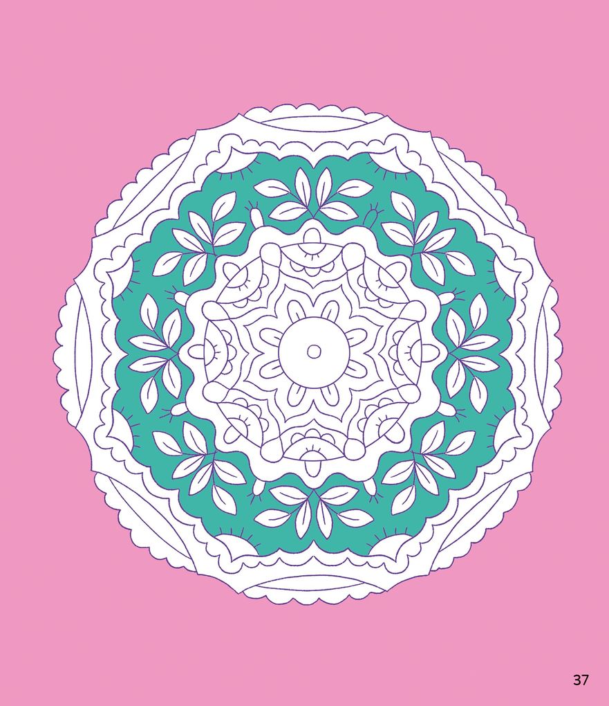 Weitere Ansicht: Mandalas zum Selberzeichnen und Ausmalen | Abigail Wheatley