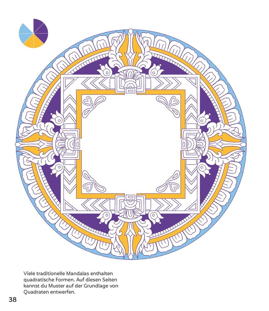 Weitere Ansicht: Mandalas zum Selberzeichnen und Ausmalen | Abigail Wheatley