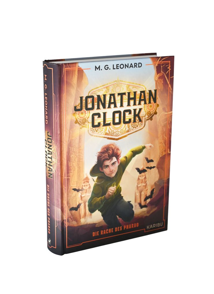 Weitere Ansicht: Jonathan Clock (Band 1) - Die Rache des Pharao | M. G. Leonard