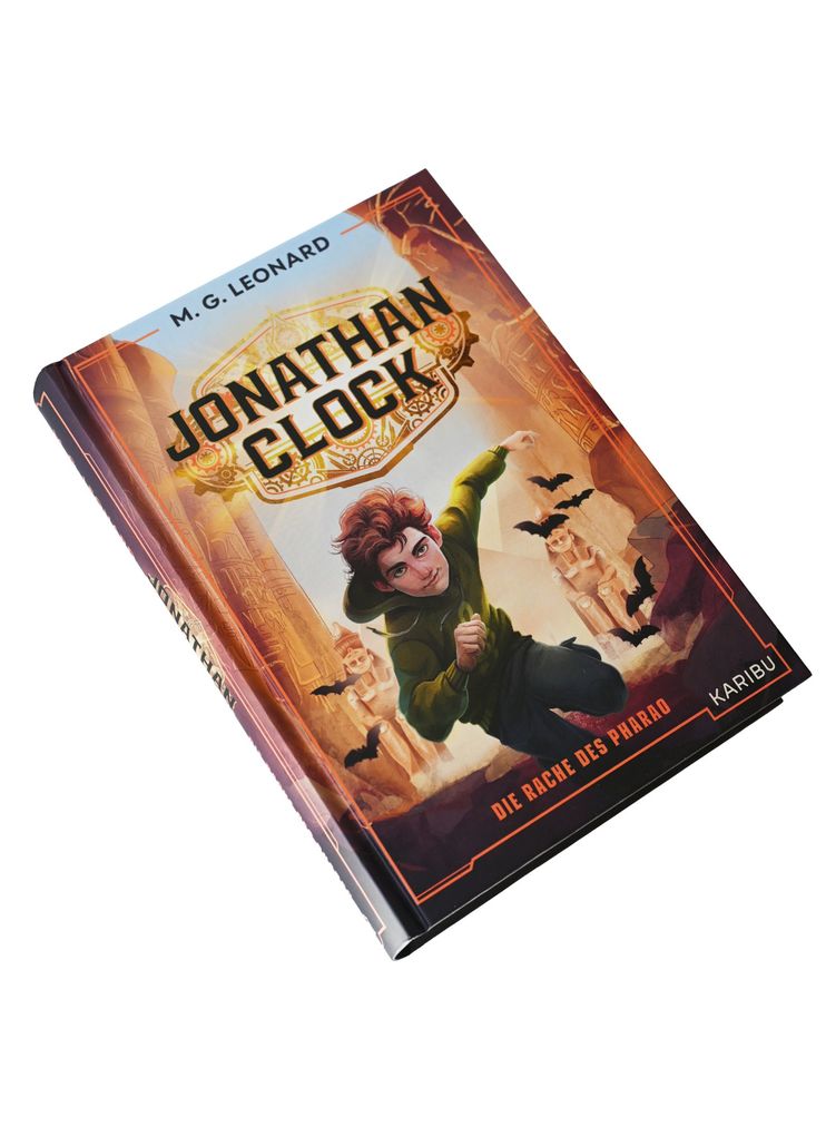 Weitere Ansicht: Jonathan Clock (Band 1) - Die Rache des Pharao | M. G. Leonard