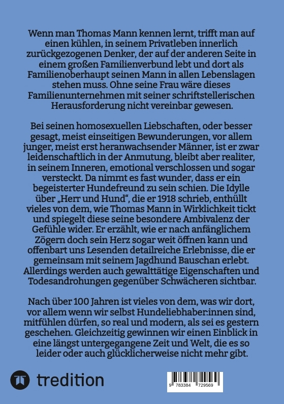 Weitere Ansicht: Thomas Mann und sein Hund | Christoph T. M. Krause