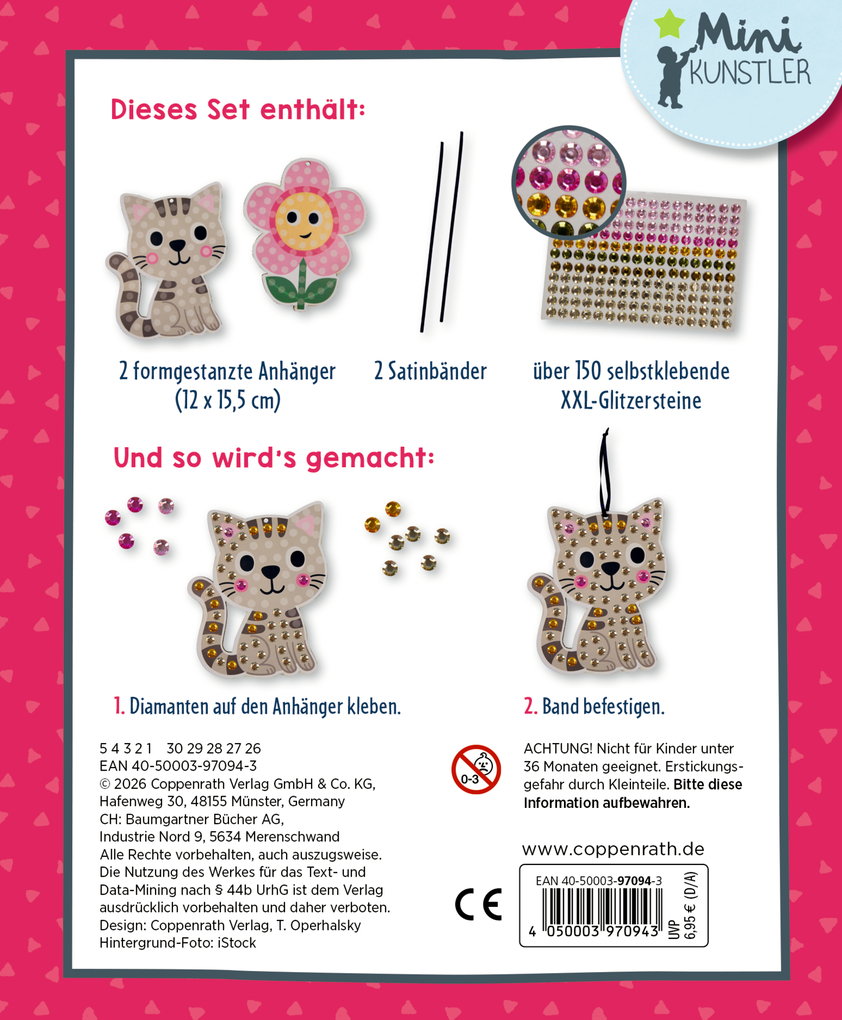 Weitere Ansicht: Mein kleines Bastelset: Diamond-Anhänger