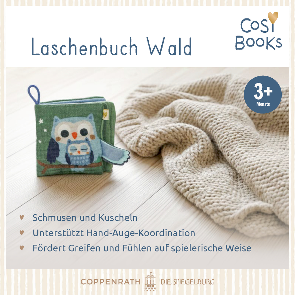 Weitere Ansicht: CosyBooks: Babys Laschenbuch Wald