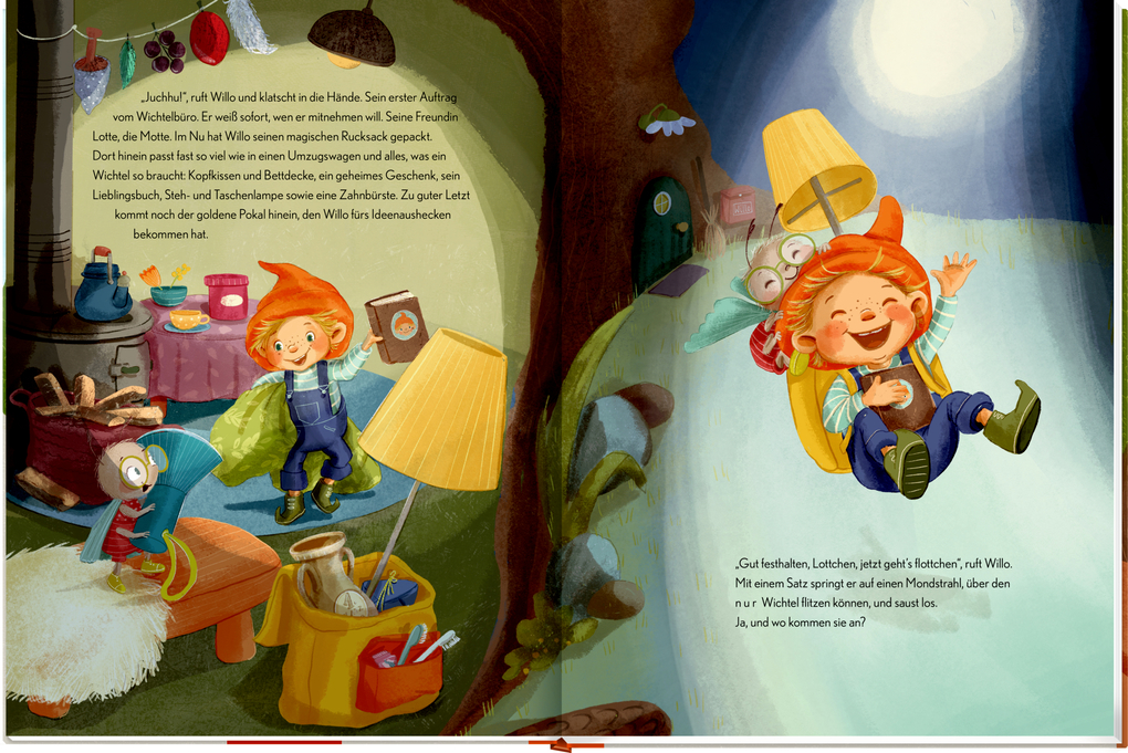 Weitere Ansicht: Wichtelpost zum Schulanfang | Annette Langen