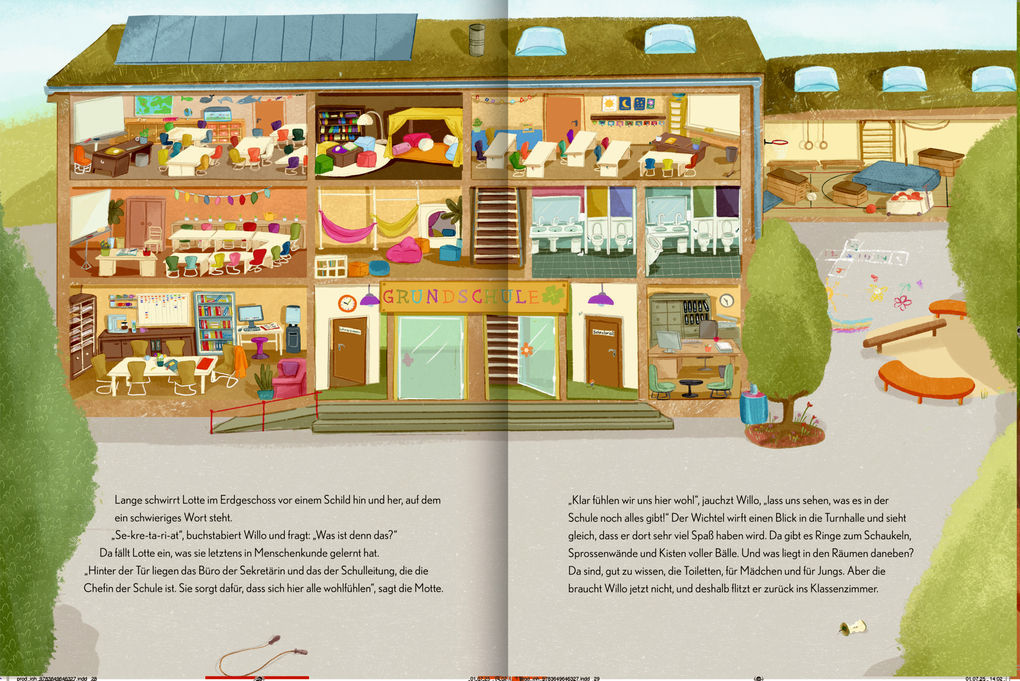 Weitere Ansicht: Wichtelpost zum Schulanfang | Annette Langen