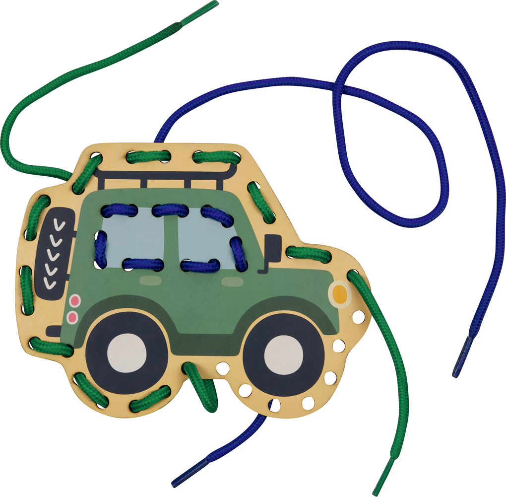 Weitere Ansicht: Mein kleines Bastelset: Fädel-Karten