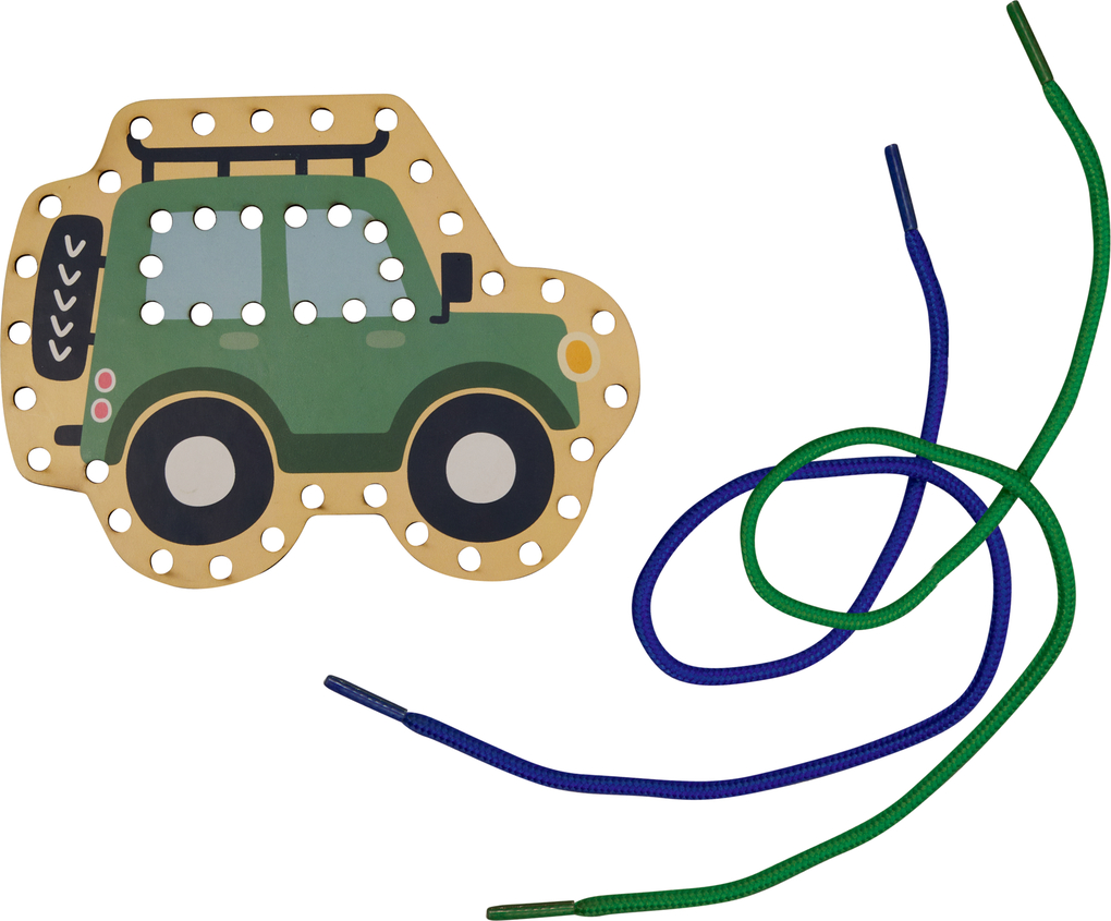 Weitere Ansicht: Mein kleines Bastelset: Fädel-Karten