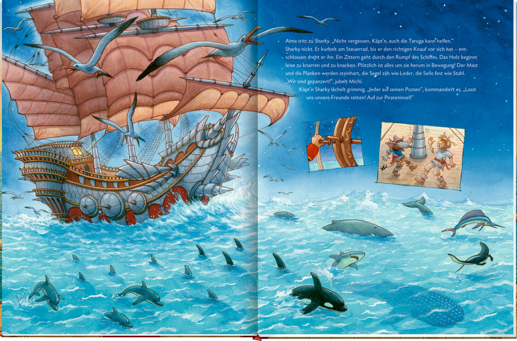 Weitere Ansicht: Käpt'n Sharky - Einer für alle, alle für einen! | Jutta Langreuter, Jeremy Langreuter