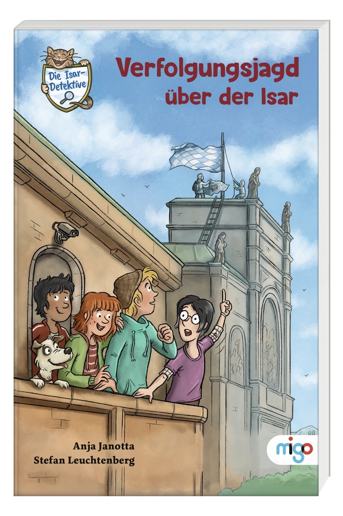 Weitere Ansicht: Die Isar-Detektive 5. Verfolgungsjagd über der Isar | Anja Janotta