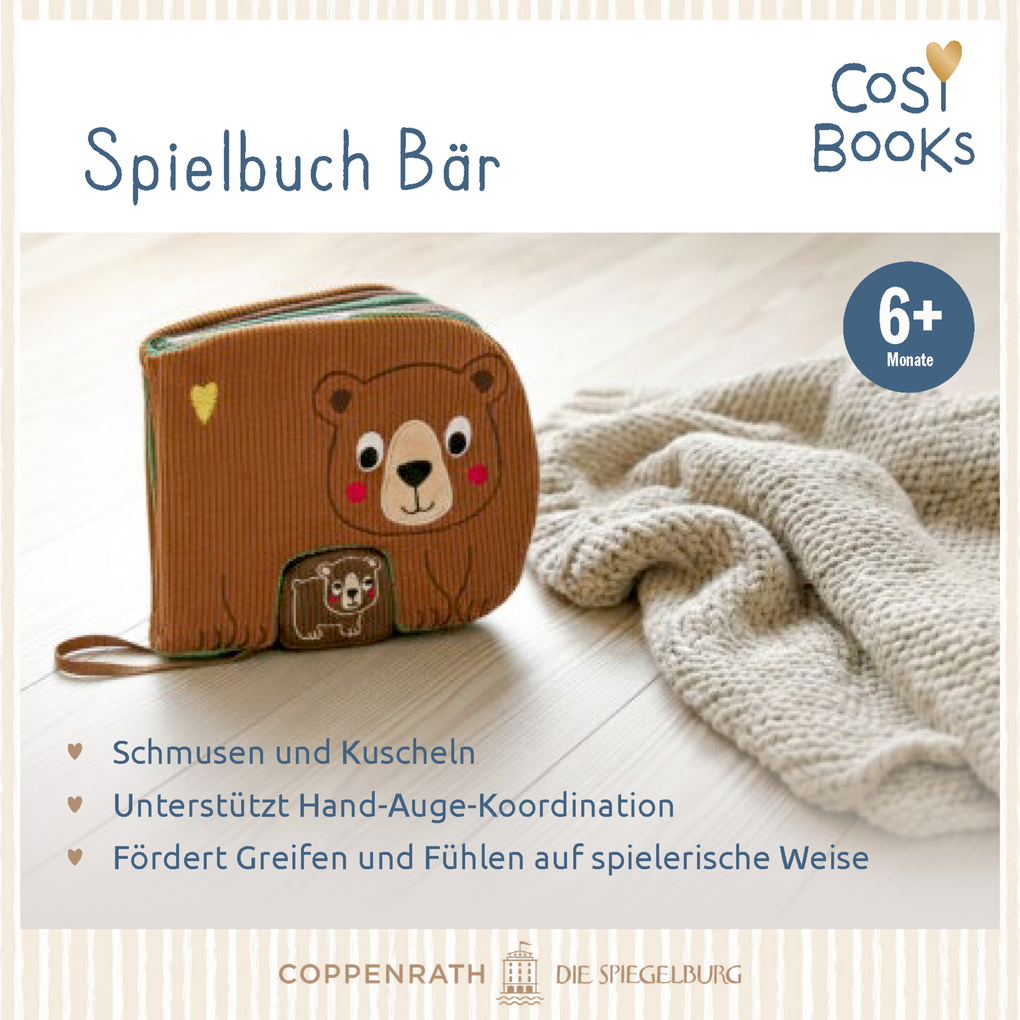 Weitere Ansicht: CosyBooks: Babys Spielbuch Kleiner Bär