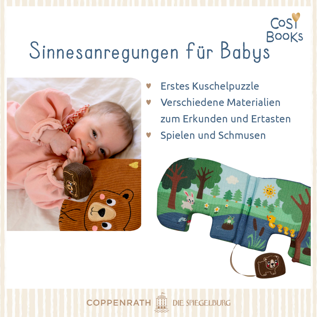 Weitere Ansicht: CosyBooks: Babys Spielbuch Kleiner Bär