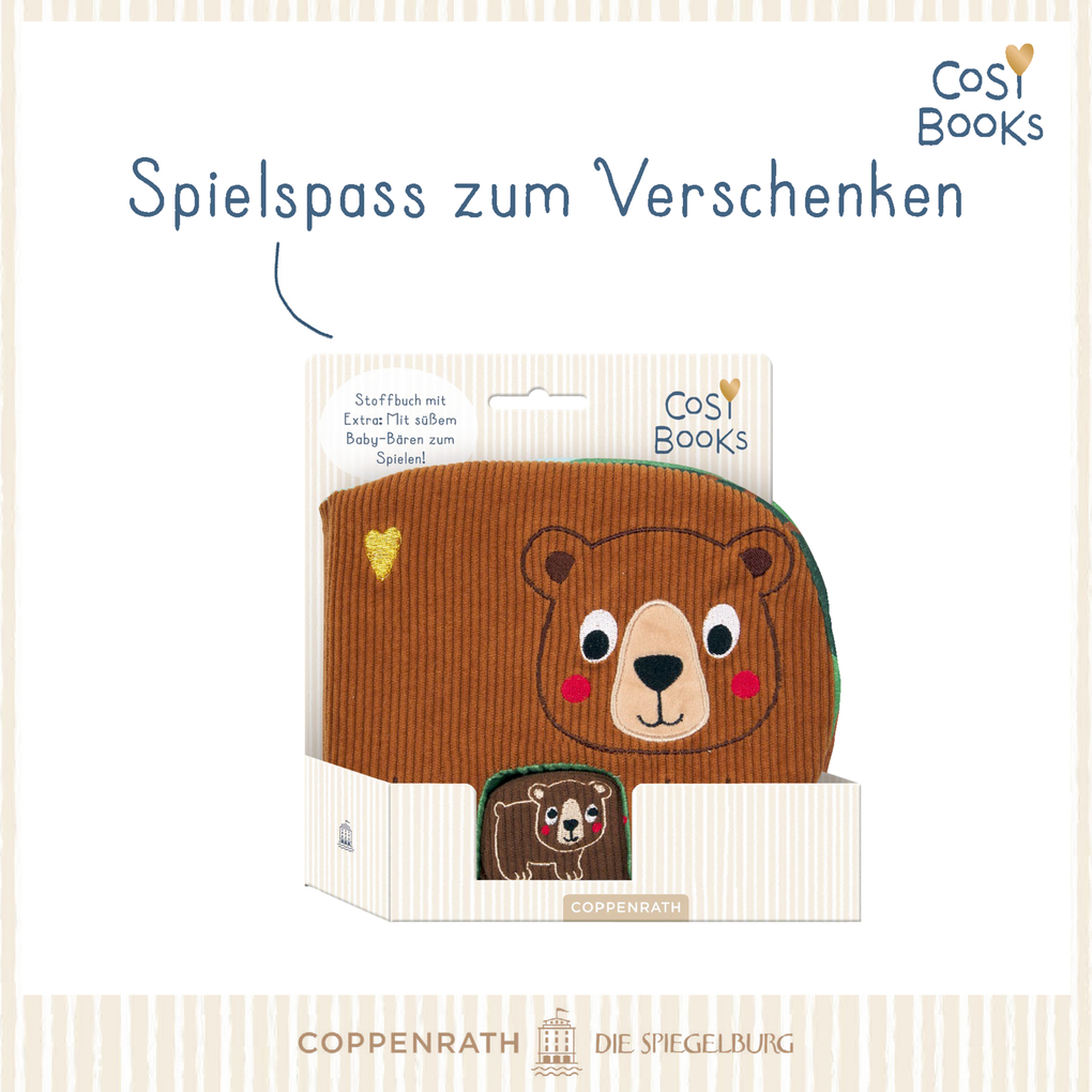 Weitere Ansicht: CosyBooks: Babys Spielbuch Kleiner Bär