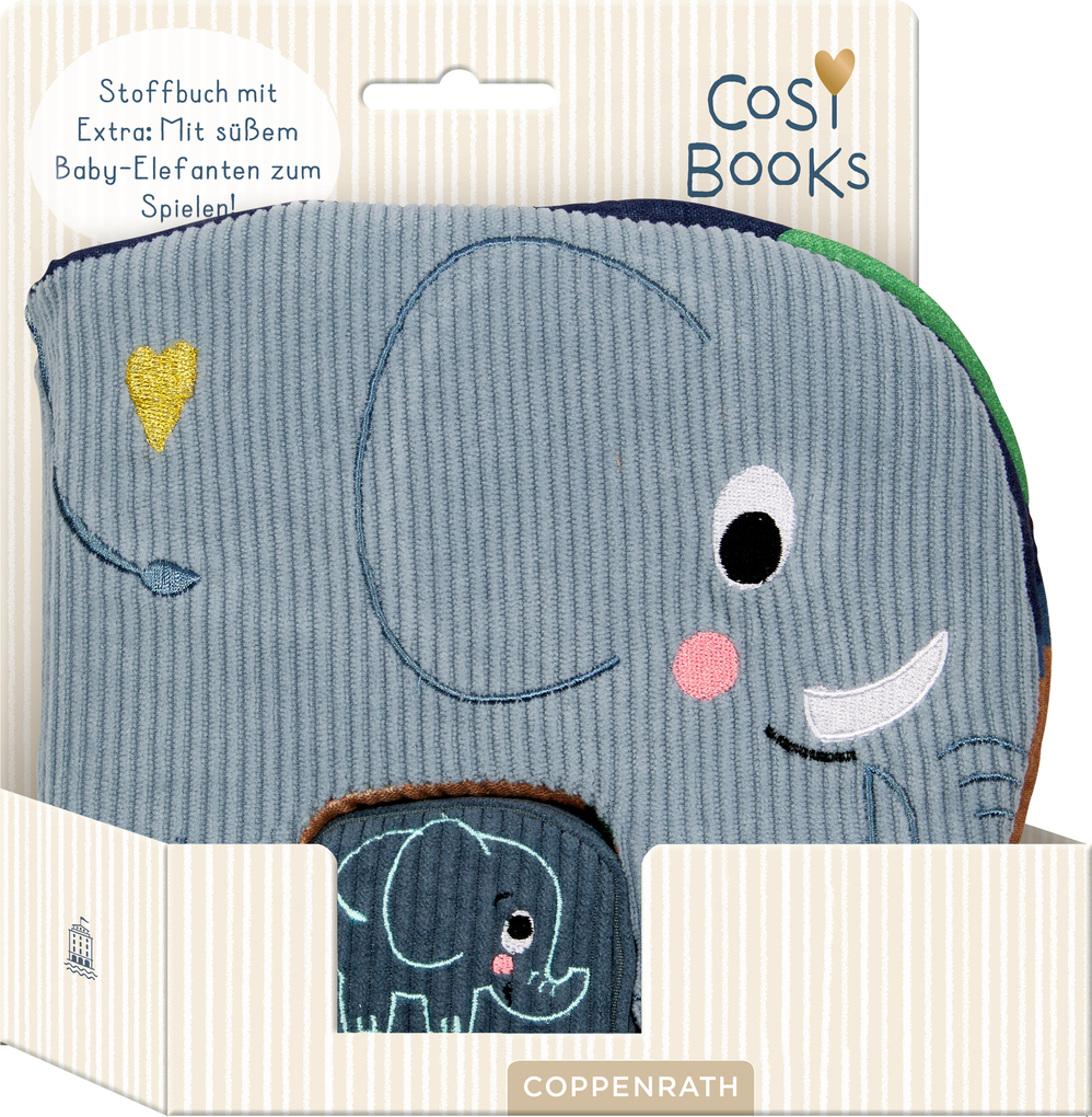 Weitere Ansicht: CosyBooks: Babys Spielbuch Kleiner Elefant