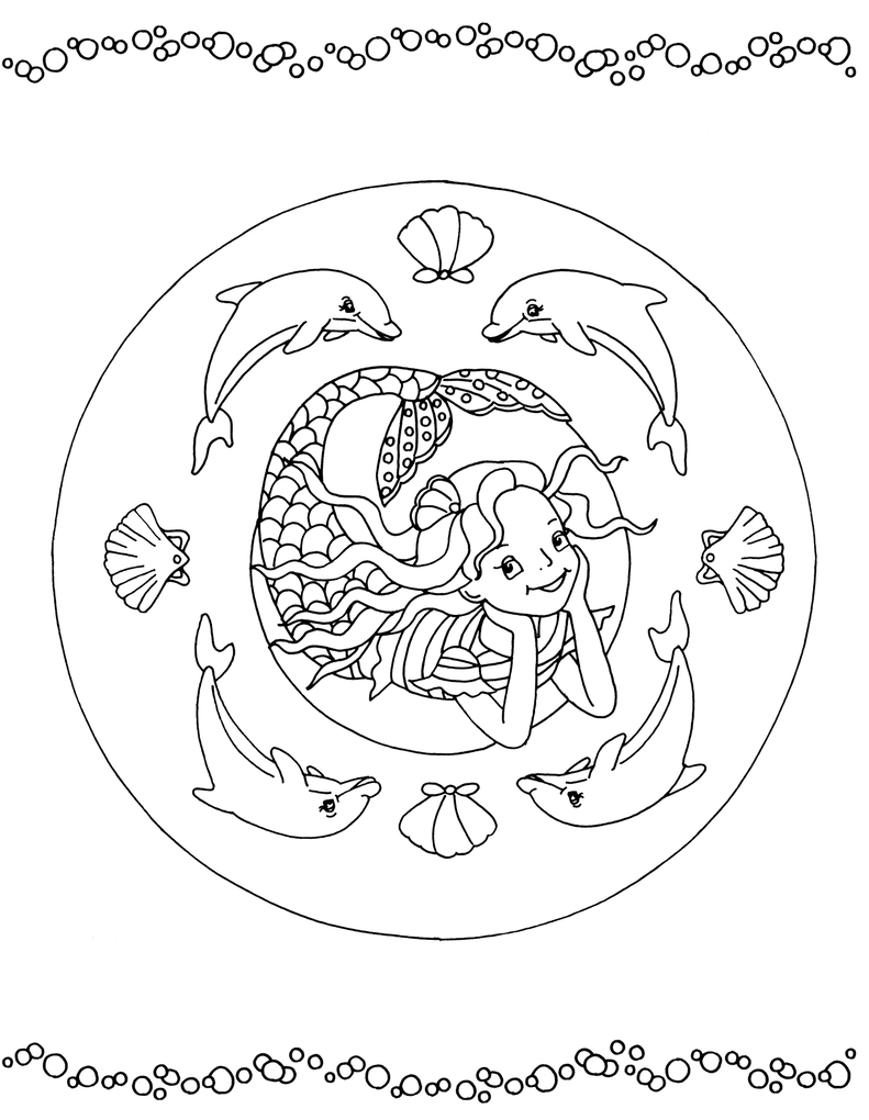 Weitere Ansicht: Malblock mit Glitzersteinchen: Mandalas