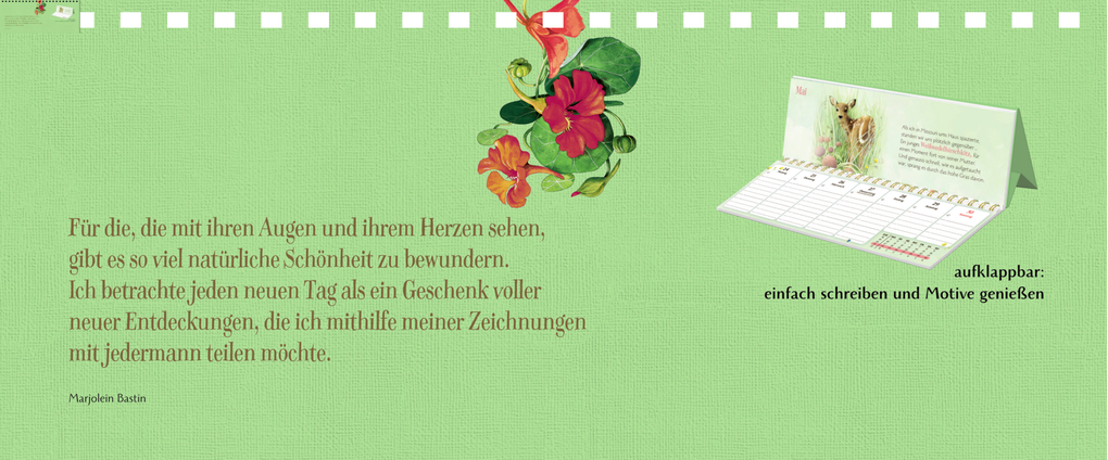 Weitere Ansicht: Wochenkalender 2027 - rot