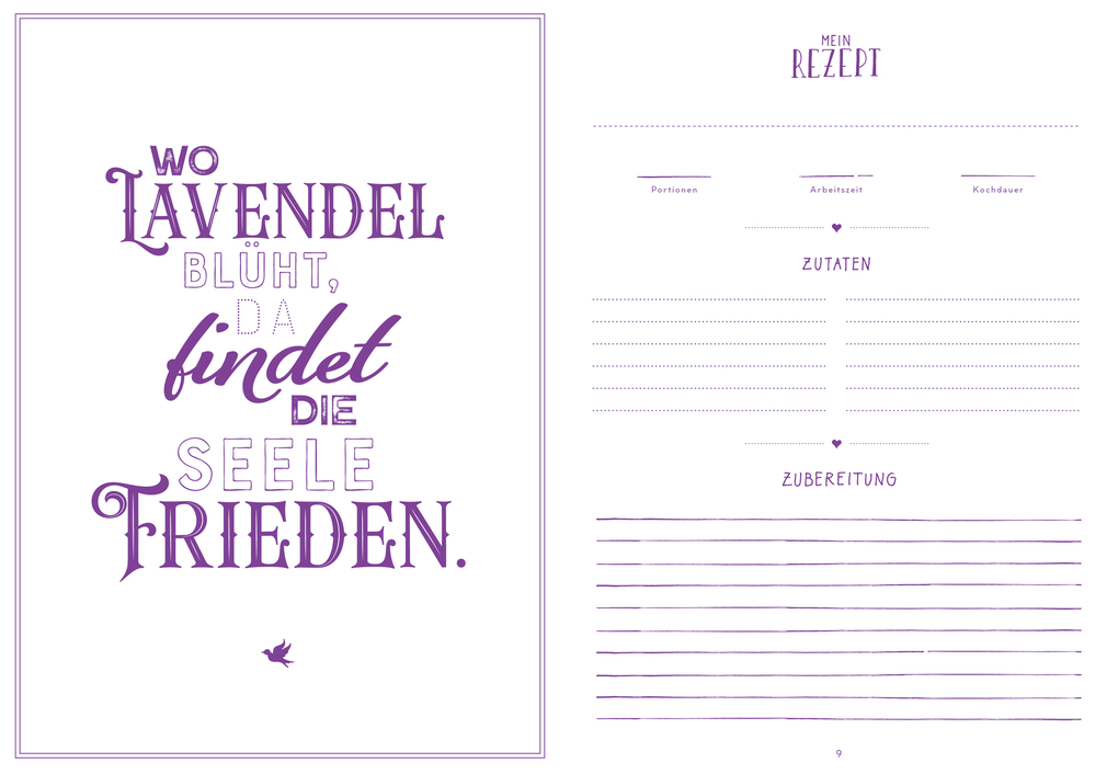 Weitere Ansicht: Meine liebsten Rezepte - Lavendel