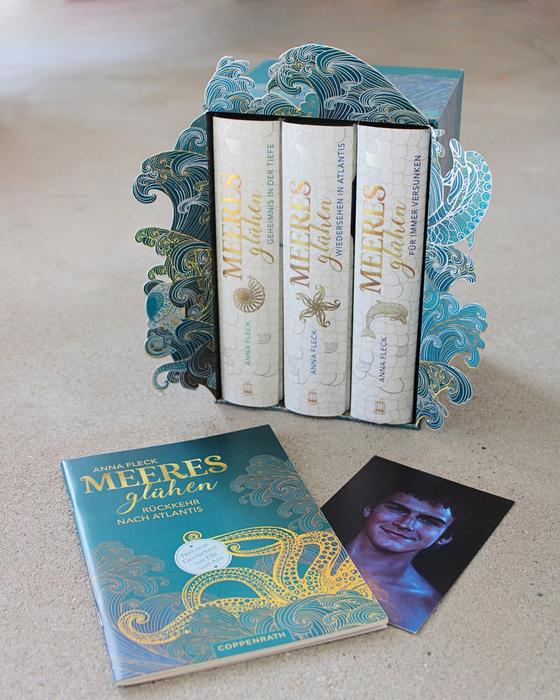 Weitere Ansicht: Schmuckschuber Meeresglühen-Trilogie | Anna Fleck