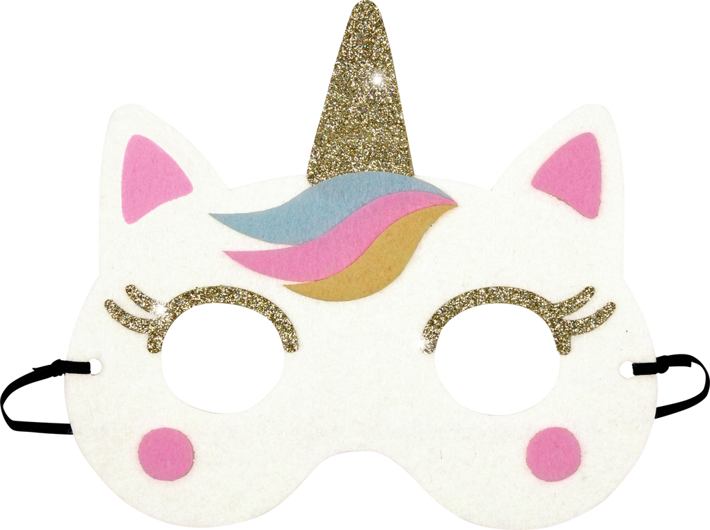 Weitere Ansicht: Mein kleines Bastelset: Filz-Masken