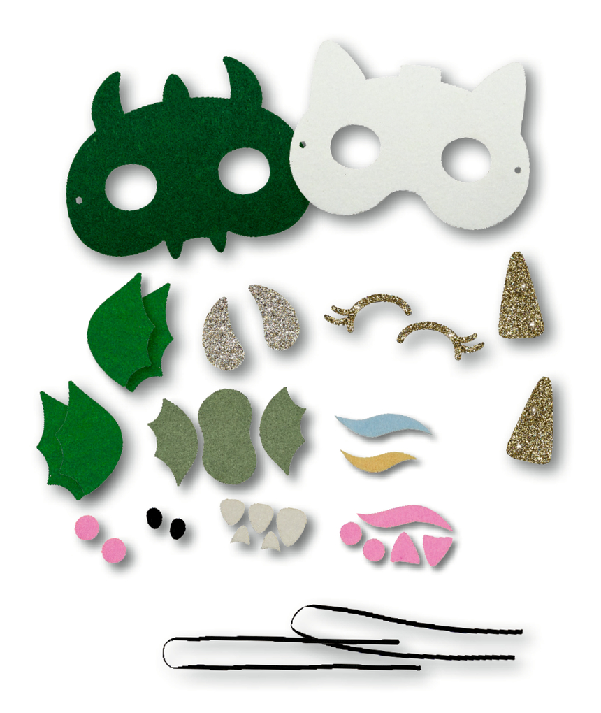 Weitere Ansicht: Mein kleines Bastelset: Filz-Masken