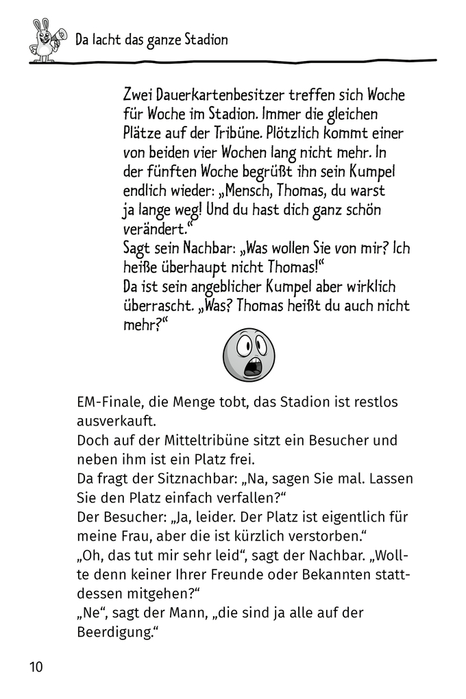 Weitere Ansicht: 500 Fußball-Witze