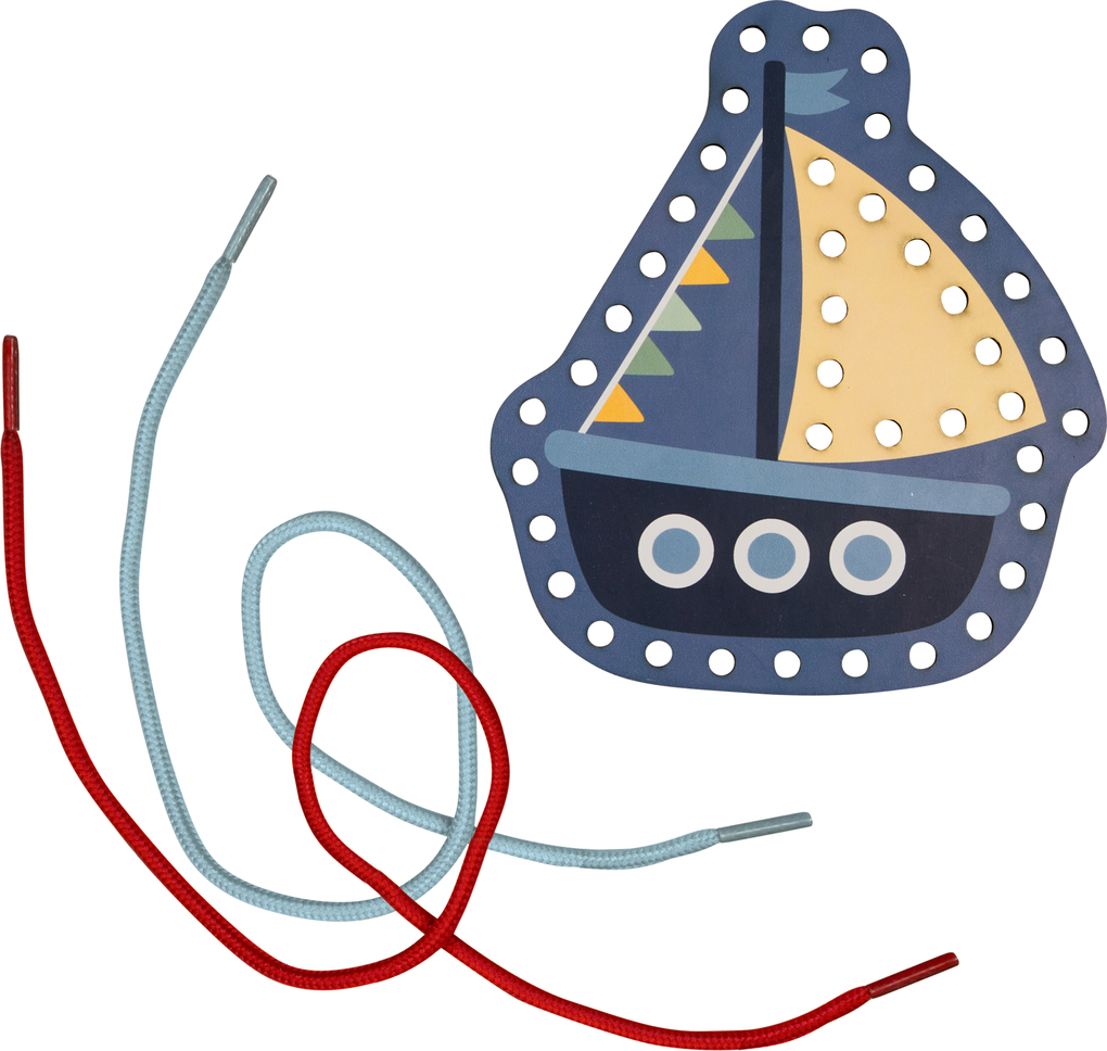 Weitere Ansicht: Mein kleines Bastelset: Fädel-Karten