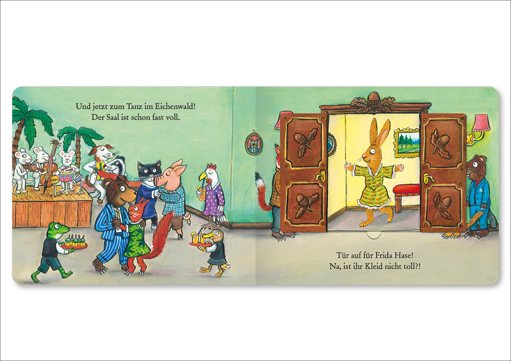 Weitere Ansicht: Frida Hases neues Kleid | Axel Scheffler