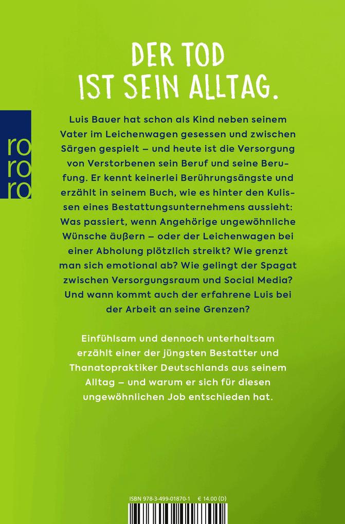 Weitere Ansicht: Bestatters Diary | Luis Bauer, Katharina Worsch