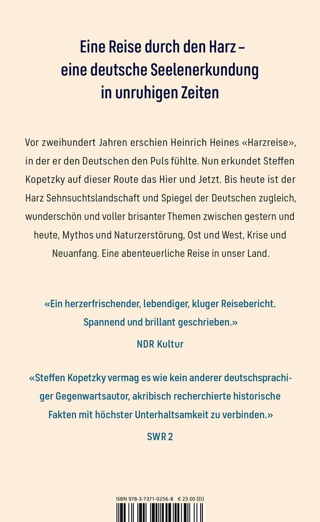 Weitere Ansicht: Die Harzreise | Steffen Kopetzky