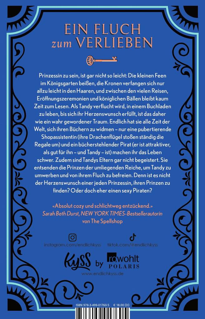 Weitere Ansicht: Cursed for Good - Eine Prinzessin. Ein Pirat. Und ein verfluchter Buchladen. | Amy Coombe