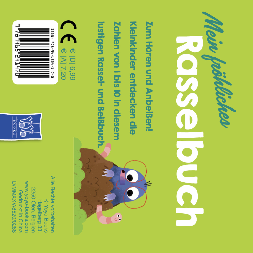 Weitere Ansicht: Mein fröhliches Rasselbuch - Zahlen