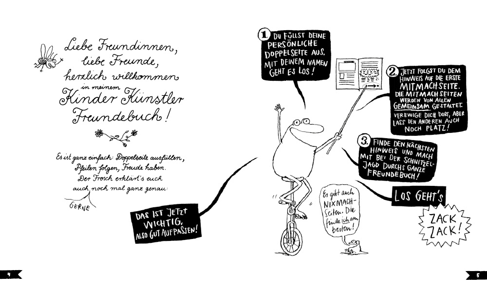 Weitere Ansicht: Mein Kinder Künstler Freundebuch | Labor Ateliergemeinschaft