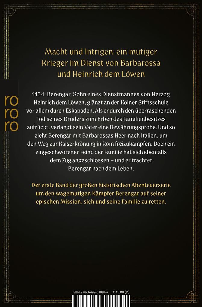 Weitere Ansicht: Berengar: Ich bin Barbarossas Klinge | Michael Römling