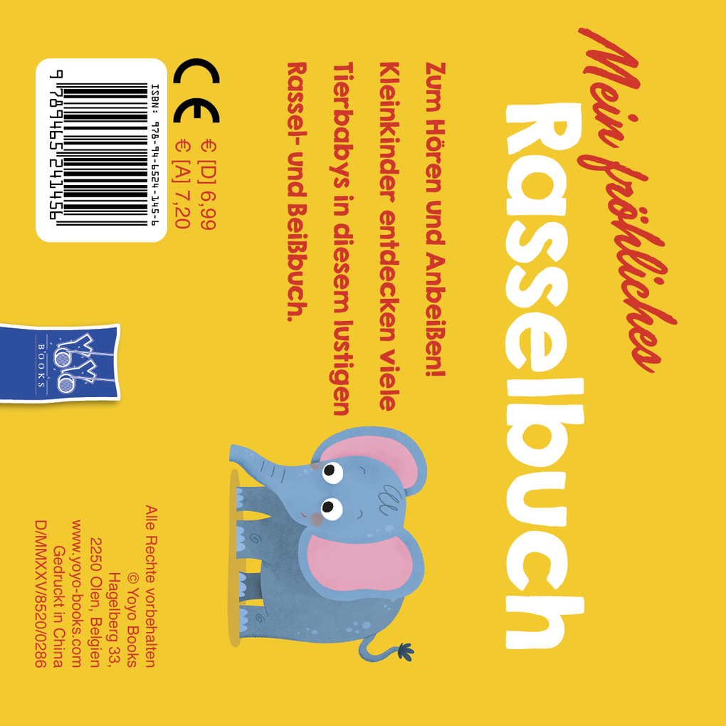 Weitere Ansicht: Mein fröhliches Rasselbuch - Tierkinder