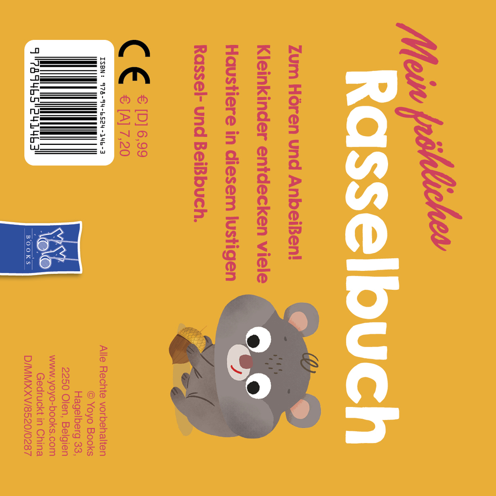 Weitere Ansicht: Mein fröhliches Rasselbuch - Haustiere