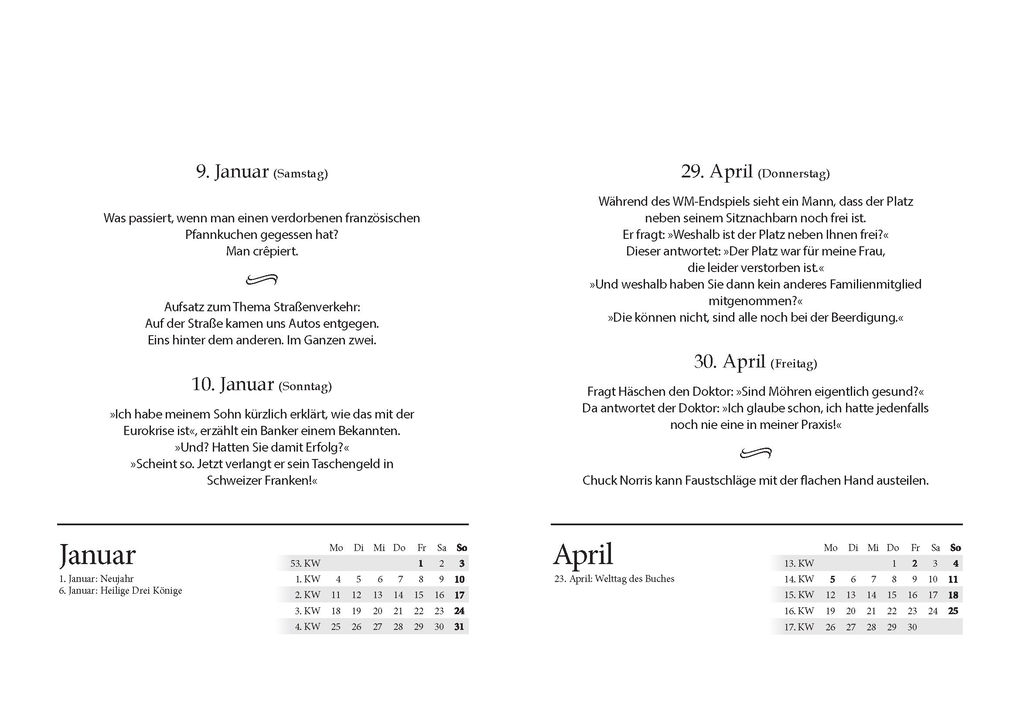 Weitere Ansicht: Witzekalender 2027