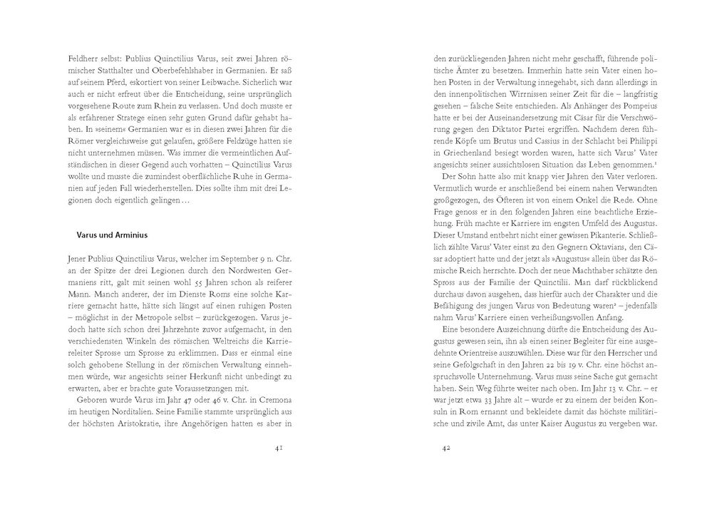 Weitere Ansicht: Die Varusschlacht | Tillmann Bendikowski