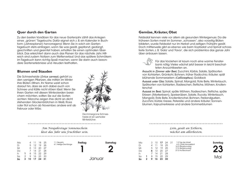 Weitere Ansicht: Gartenkalender 2027 | Joachim Mayer