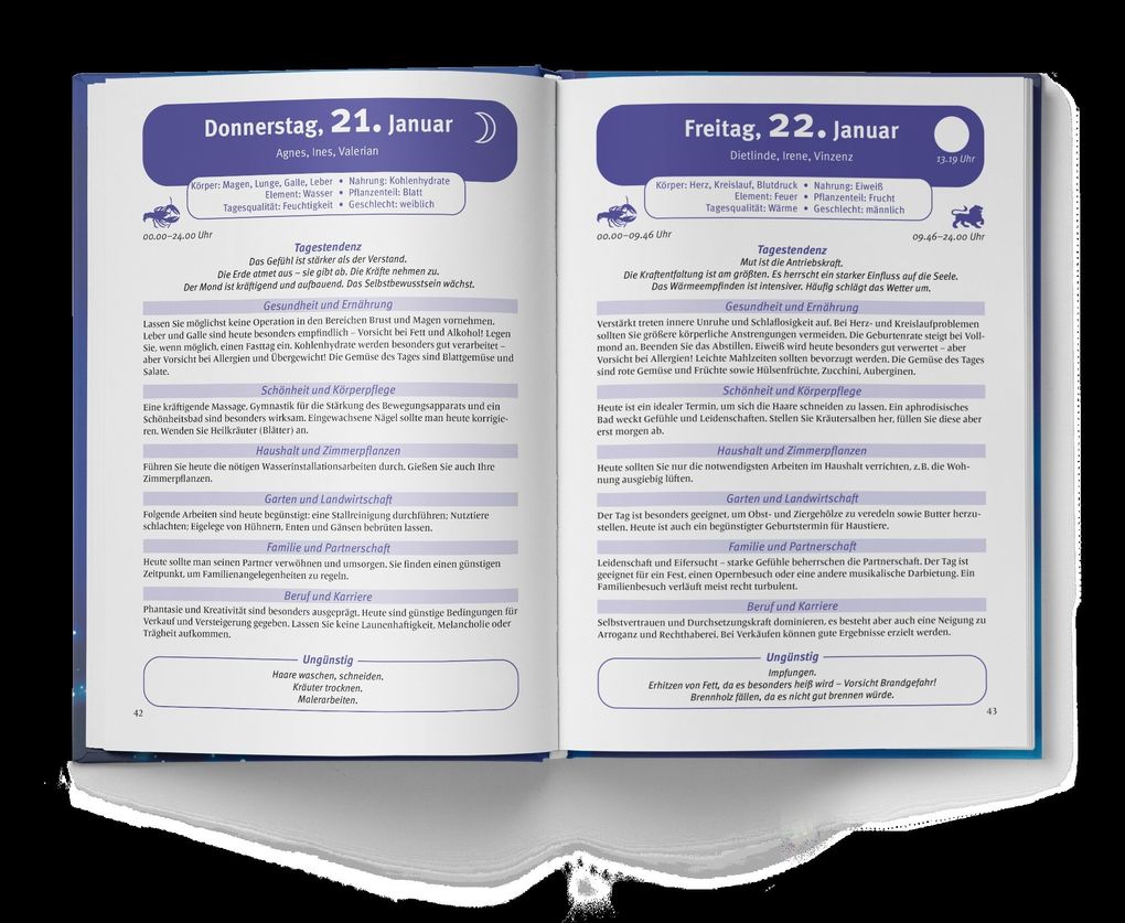 Weitere Ansicht: Der große Mondkalender 2027 | Helga Föger