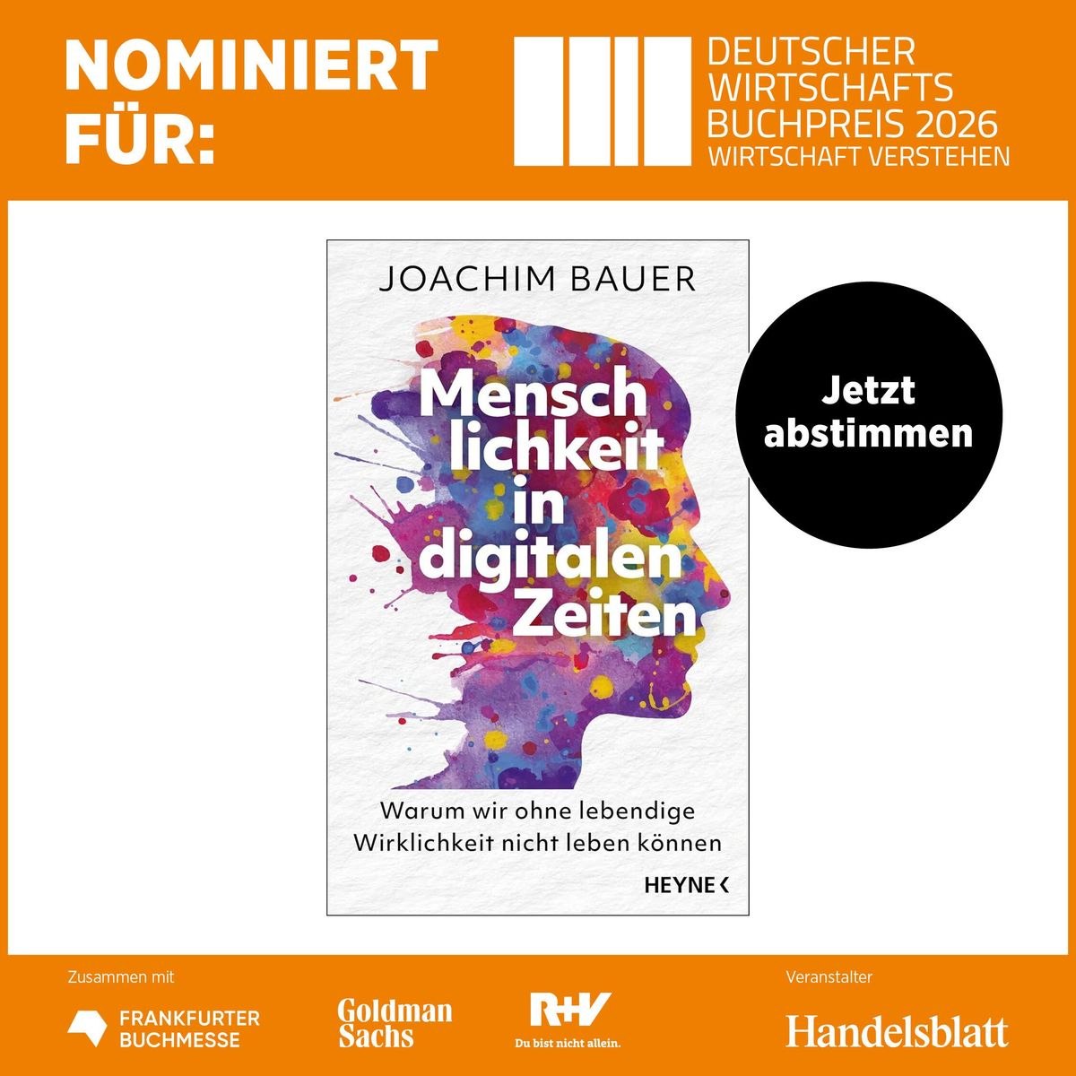 Weitere Ansicht: Menschlichkeit in digitalen Zeiten | Joachim Bauer