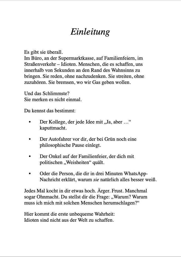 Weitere Ansicht: WIE MAN MIT IDIOTEN UMGEHT