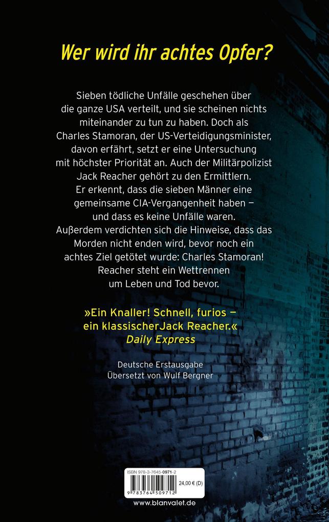 Weitere Ansicht: Der 8. Mann | Lee Child, Andrew Child