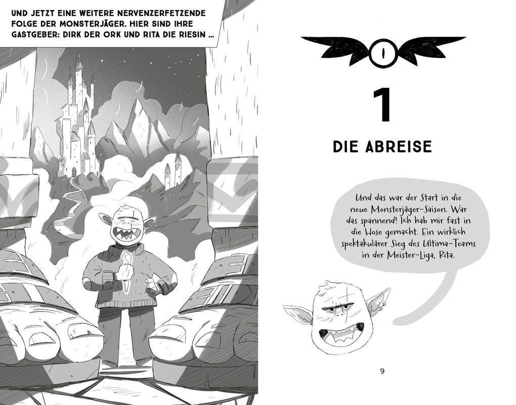 Weitere Ansicht: Monsterjäger | Kieran Larwood