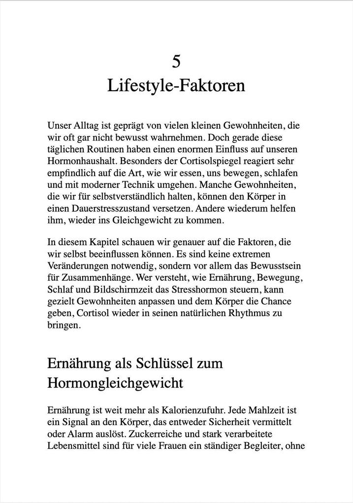 Weitere Ansicht: CORTISOL BALANCE