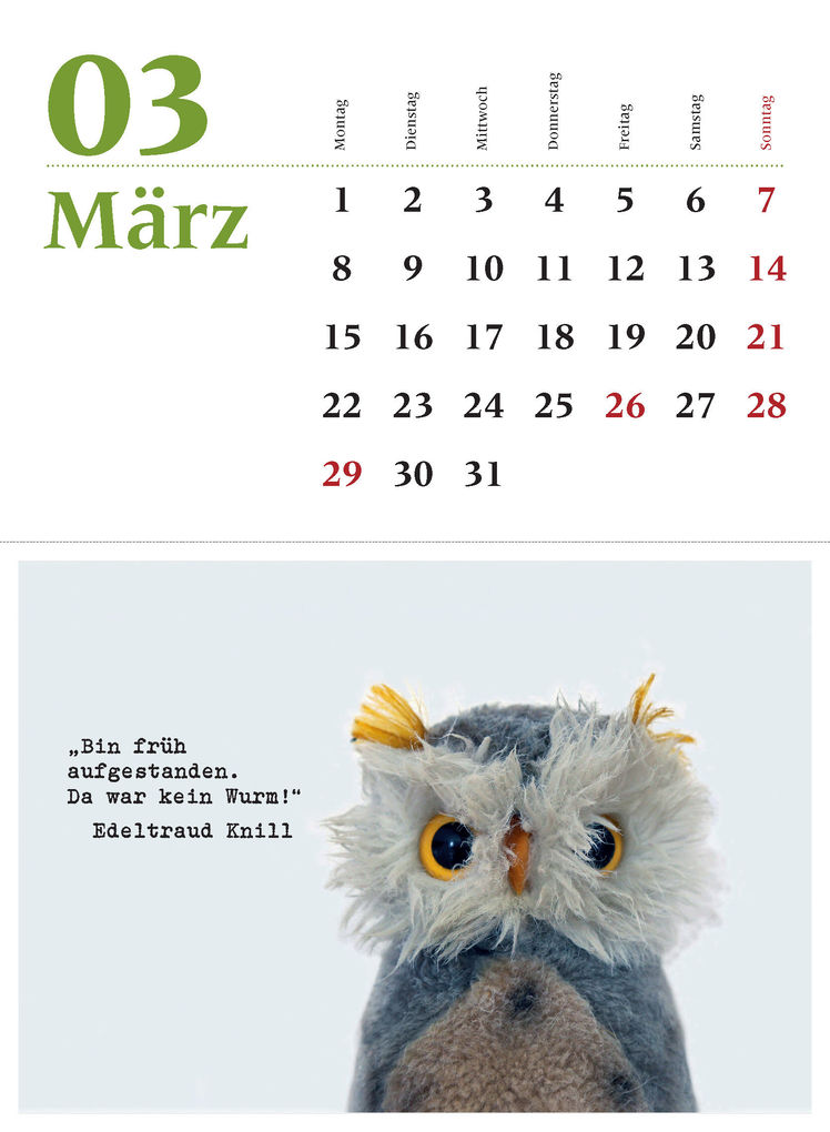 Weitere Ansicht: Verblüffende Wahrheiten - Postkartenkalender 2027 | Elke Moorkamp