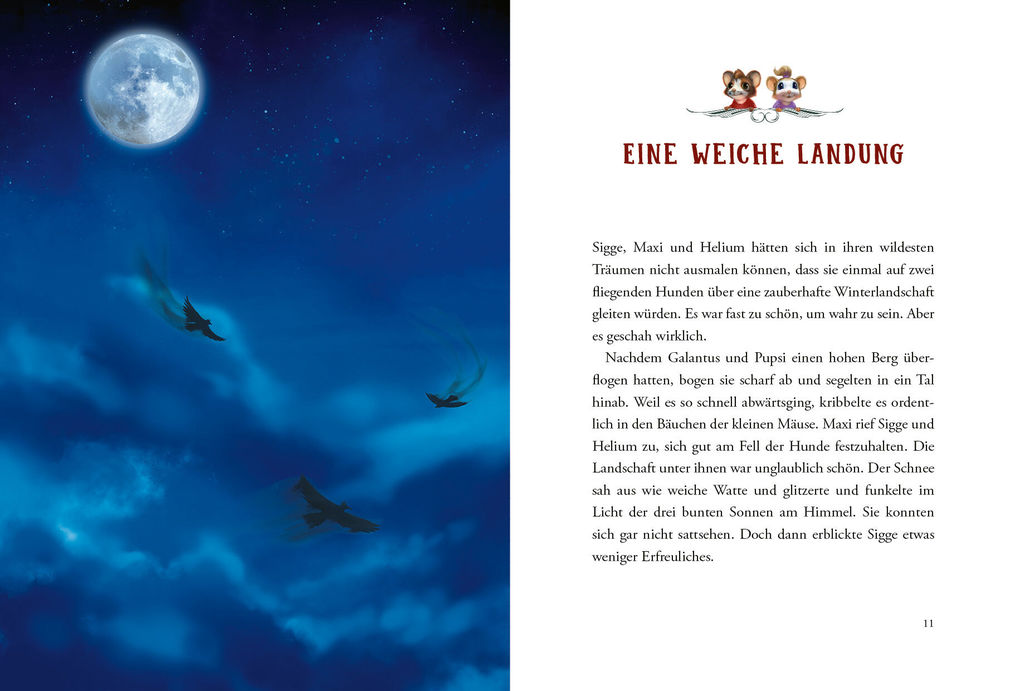 Weitere Ansicht: Maxi & Helium - In den Klauen der Taubenjäger | Camilla Brinck