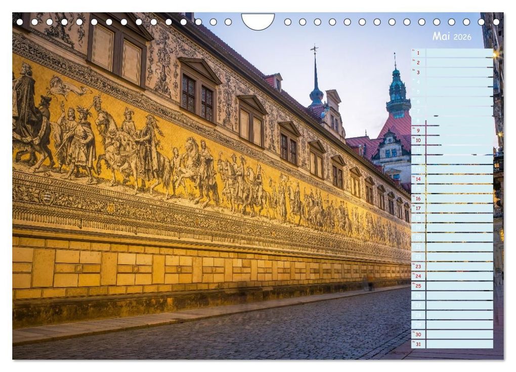 Weitere Ansicht: Dresden an der Elbe - Der Planer (Wandkalender 2026 DIN A4 quer), CALVENDO Monatskalender | Thomas Bugdoll, Calvendo