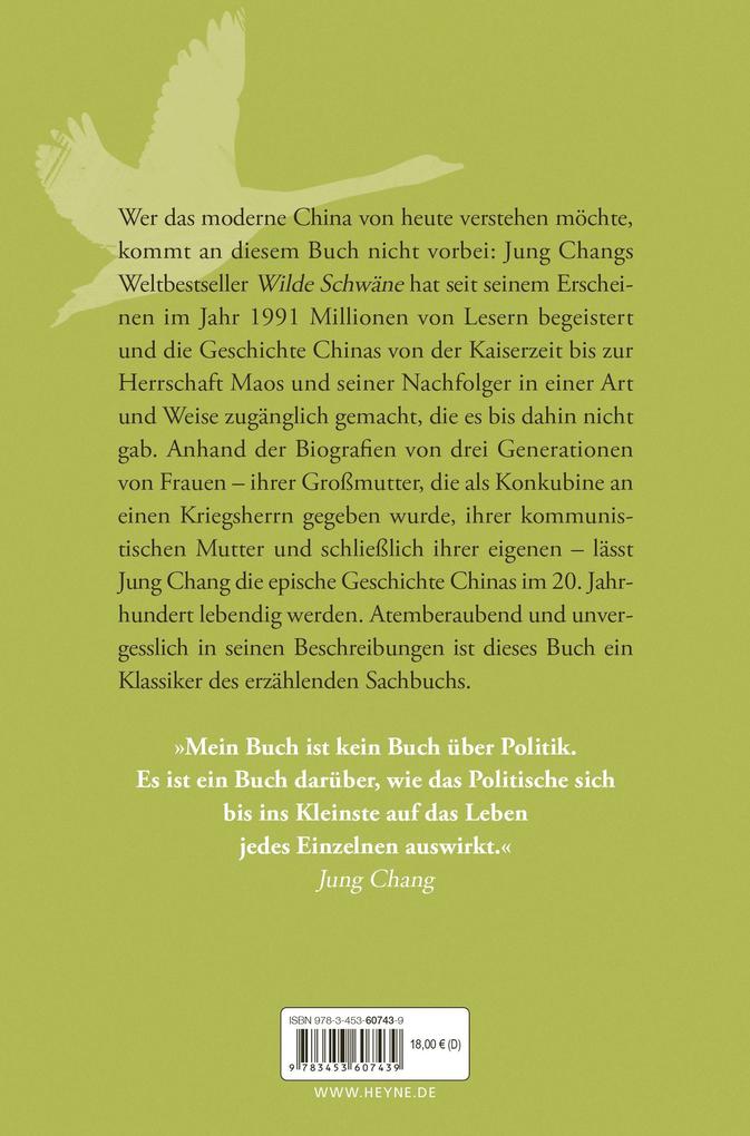 Weitere Ansicht: Wilde Schwäne | Jung Chang
