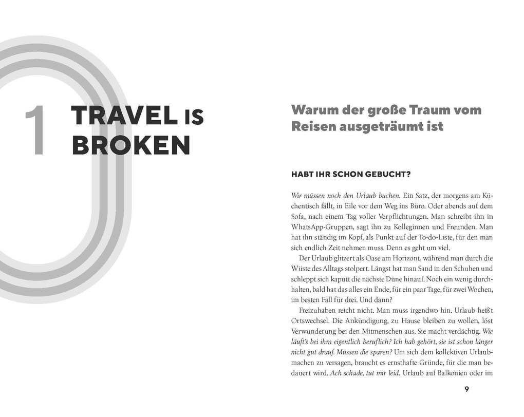 Weitere Ansicht: Travel is broken | Philipp Laage